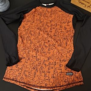 Blackstrap Women's Orange Graphic Top